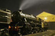 Black 5 on shed